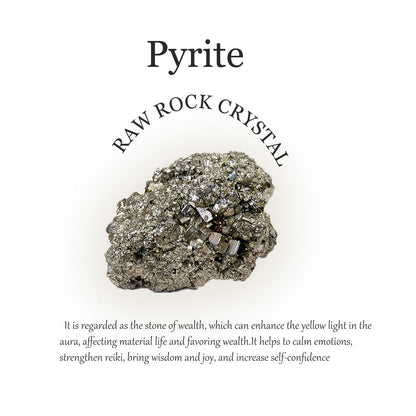 Apengshi Pyrite Raw Stones Natural Crystal and Healing Stones Rough Rocks Reiki Chakra Fountain Home Garden Decor Yoga Meditation DIY Stone 1.2-2''