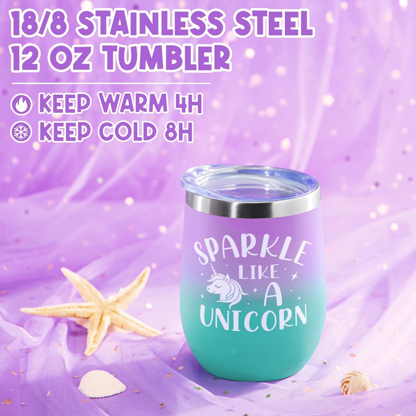 Easter Gifts for Girls, Unicorn Birthday Gifts Basket for Girls Age 3 4 5 6 7 8 9 10 Years Old, Girl Toy Age 6-8, Teen Girl Gift Trendy Stuff for Toddler 8-12, Easter Eggs Stuffers for Daughter Niece
