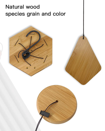 Wind Chimes 30 Inches Deep Tone Memorial Wind Chimes with Hook for Mother's Day/Housewarming/Christmas, Patio, Garden, Yard, Home Decor, Black