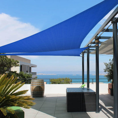 Tronssien Triangle 16'x16'x23' Sun Shade Sail, 95% UV Blockage Canopy Awning for Outdoor Patio and Garden, Yard Activities