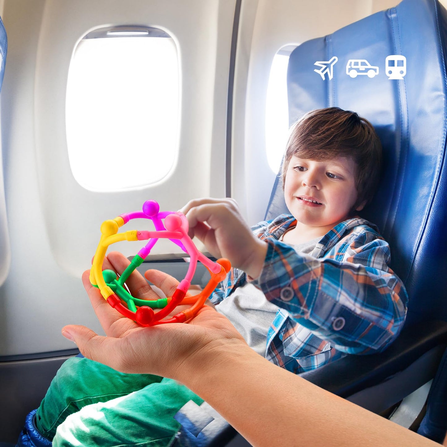 YOTNUS 36pcs Travel Magnetic Toys for Kids Toddlers: Portable & Durable for Airplane Road Trip Car Travel Games, Magnetic-People-Magnet-Men, Creativity & Educational, Fidget Toys for Classroom Office