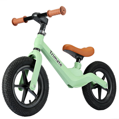 Trimate ToddlerPro Balance Bike for 3-5 Year Olds - Adjustable No Pedal Sport with 12" Inflated Tires - Perfect for Boys & Girls - Develops Balance & Coordination Skills