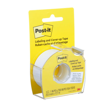 Post-it : Removable Cover-Up Tape, Non-Refillable, 1" x 700" roll -:- Sold as 6 Packs of - 1 - / - Total of 6 Each
