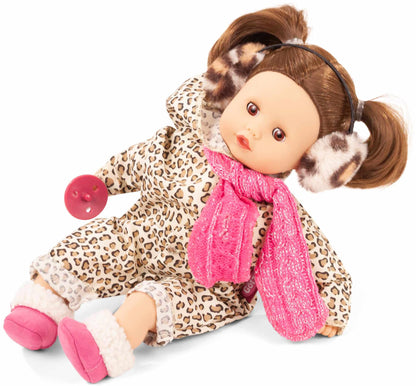 Gotz 2420960 Muffin Cats- 13" Tall Baby Doll with Brown Hair and Brown Sleeping Eyes