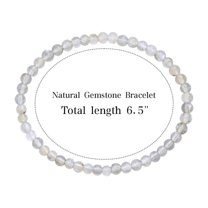 Treasure Bender Anxiety Relief Bracelets for Women - Crystals and Healing Stones Kalm Bracelet Menopause, Anxiety Relief Items Bracelet Jewelry Valentines Gifts for Women Men (Moonstone)