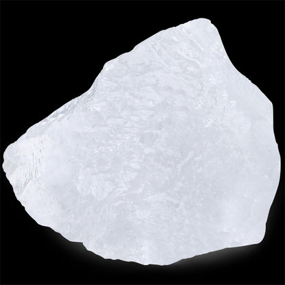 YATOJUZI Clear Quartz 1.8-2.2" Natural Raw Stones and Healing Crystals Large Stone Rough Crystal Rocks for Tumbling Cabbing Polishing Fountain Rocks Decoration 1PCS
