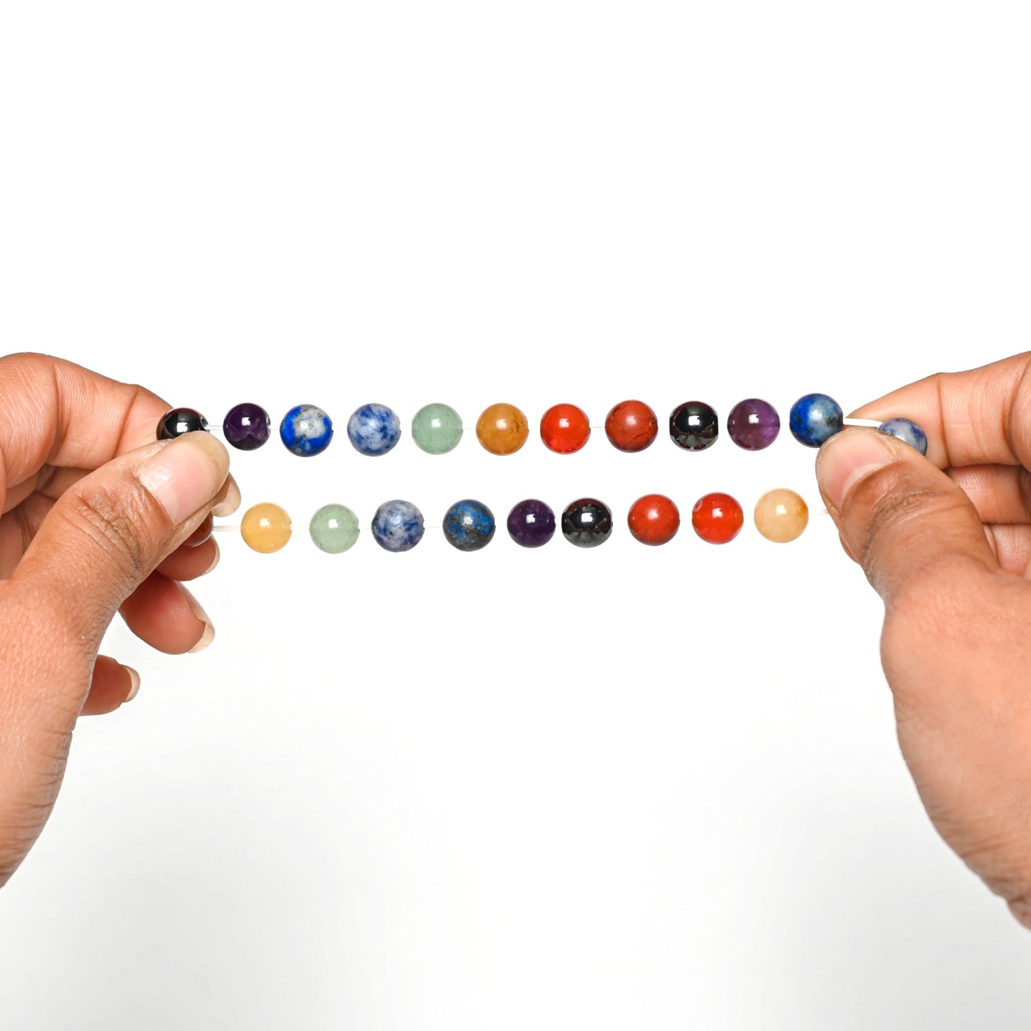 VIVIRAA 7 Chakra Bracelet - Handmade Healing Crystal & Gemstone Bracelet for Spiritual Balance, Positivity, Good Luck, Money & Prosperity | Unique Gift for Women/Mom (7 Chakra - MultiColor)