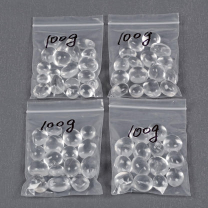 100 Grams Clear Quartz Tumbled Polished Natural Crystal Healing Pocket Stones Rock Collection