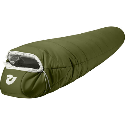 Retrospec Dream 5 Mummy Sleeping Bag for Camping - Insulated Cold Weather, Lightweight, Water-Resistant With Adjustable Draw Cords and Stuff Sack