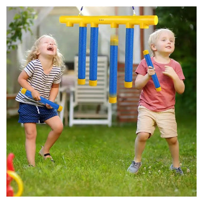 BUSTALOZZII Reflex Challenge Drop Sticks Game - Hand Eye Coordination & Reaction Training Toy for Kids & Adults, Nerve Exercise Catching Sticks Game