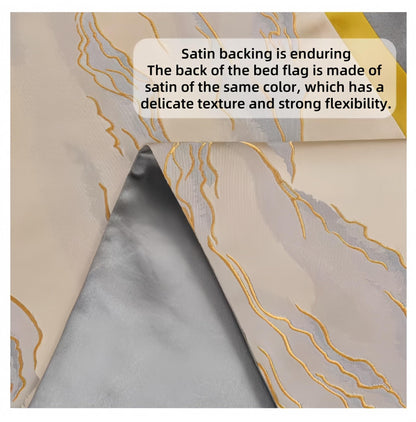 Taqargzy Decorative Bed Throws，Polyester Bed Runner，Breathable ，Quilted Bed Runner，Modern Style Bed Scarves ，Bed Runner Scarf，Luxury Bed Runner，for Bedroom Home Guesthouse Farmhouse(P,50 * 240cm)