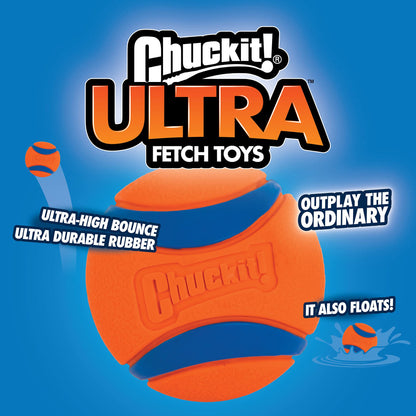 ChuckIt! Medium Ultra Ball, 8 Count