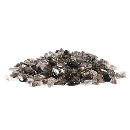 Natural Smoky Quartz Polished Chips Crushed Tumbled Stone Crystal Healing Embellishments 100 grams