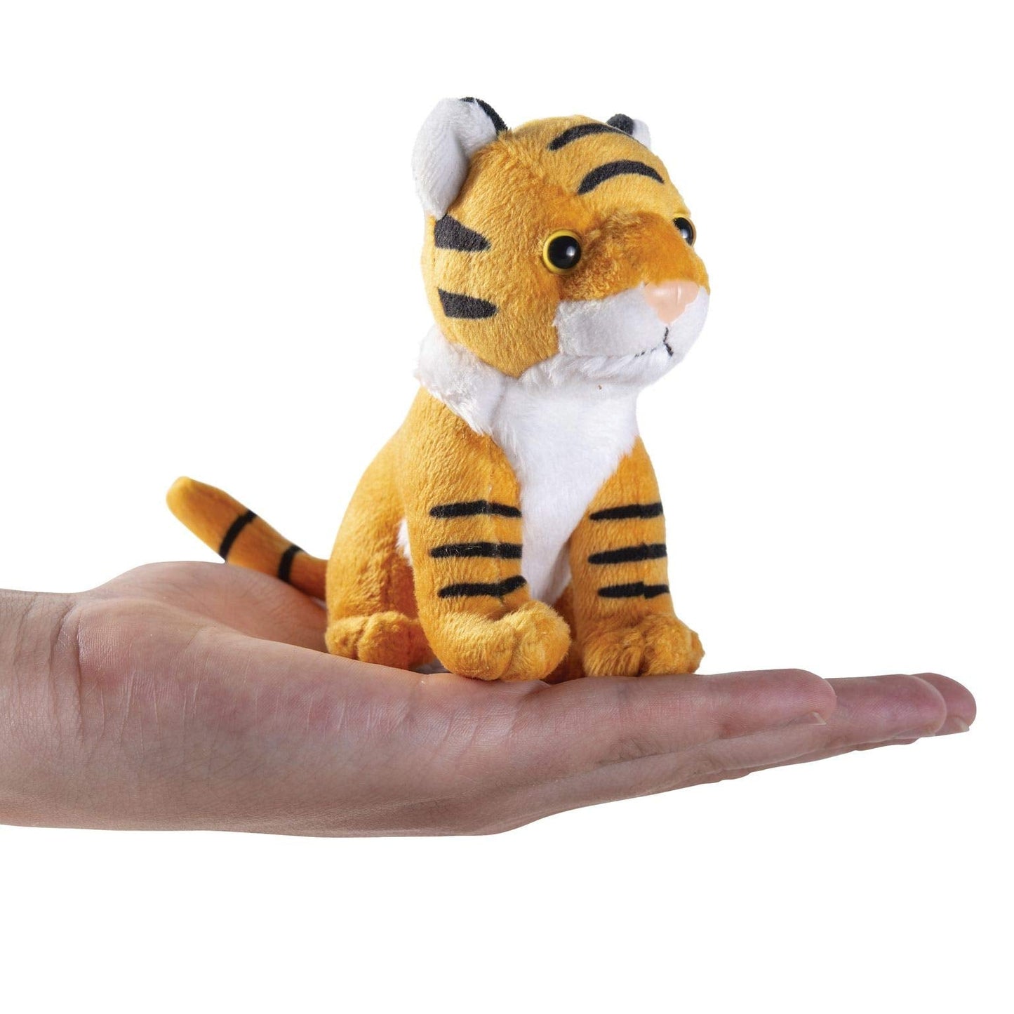 PREXTEX Safari Friends Stuffed Animal Gift Set - 5 Small Plush (Giraffe, Tiger, Lion, Polar Bear, Elephant) Zoo Animals - Machine Washable Stuffed Animals for Boys & Girls Ages 3-5+