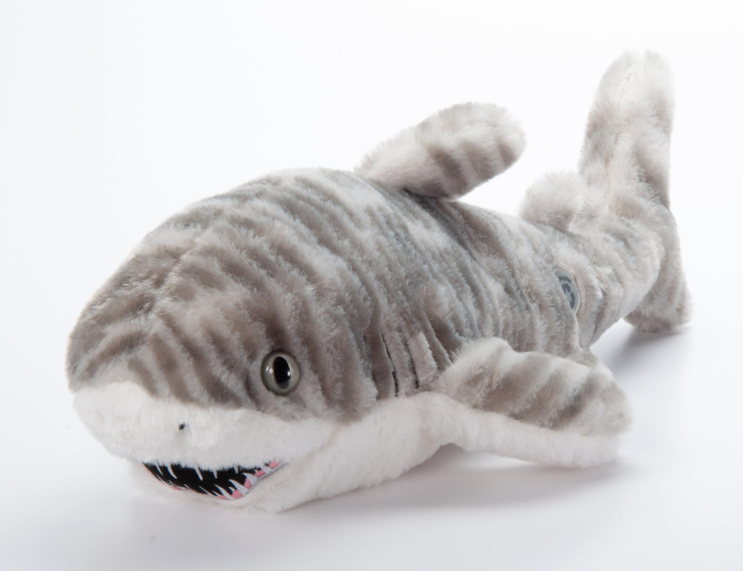 The Petting Zoo Tiger Shark Stuffed Animal Plushie, Gifts for Kids, Wild Onez Ocean Animals, Shark Plush Toy 20 inches