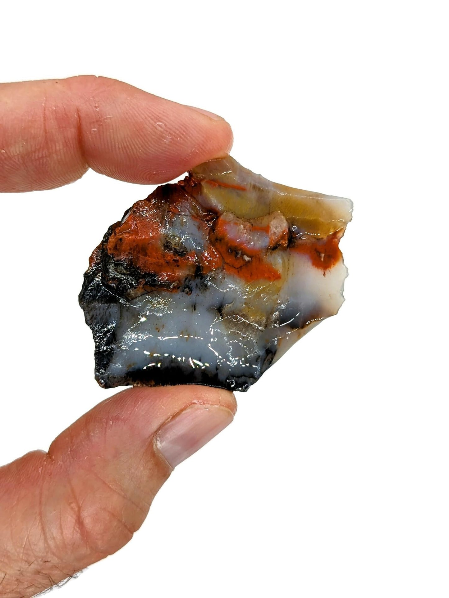 3 lbs Bulk Rough Agate, Jasper, Petrified Wood Stone Mix - 1 to 2 Inch Mixed Sizes. Natural Stones Perfect for Rock Tumbling, Wire Wrapping, Fountain, Decoration, Lapidary or Energy Stones