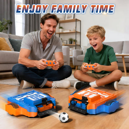 ACIKETO Remote Control Battle Robots Soccer Robot Game Set for Kids, 2-Player RC Football Robots Table Game with 2 Balls & 2 Goals, Fighting Robot STEM Toy Birthday Gift for Boys and Girls Age 5 & Up
