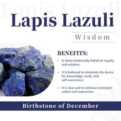 rockcloud 1 lb Lapis Lazuli Small Tumbled Chips Crushed Stone Healing Reiki Crystal Jewelry Making Home Decoration