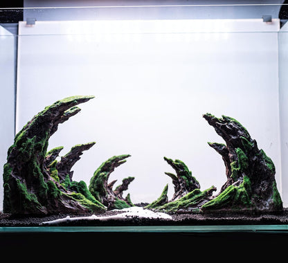 Novelsite Fish Tank Accessories, Aquarium Decorations, Scenery, Rock Ornaments - Create Aquatic Beauty with Premium Aquarium Decorations,14.4" W x 7.1" H x 3.4" D