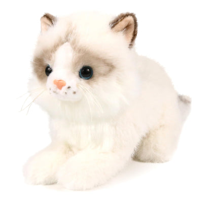Ice King Bear Little Ragdoll Cat Stuffed Animal Kitten Plush Toy (Lying)