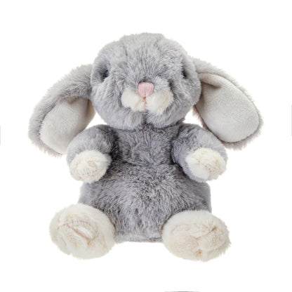 DILLY DUDU Gray Bunny/Rabbit Stuffed Animal Plush,Plush Toy,Gifts for Kids(6-inch)