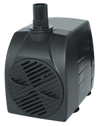 Danner Manufacturing, Inc. Fountain/Statuary Water Pump, 725 GPH, 15' Cord. #01739 Black