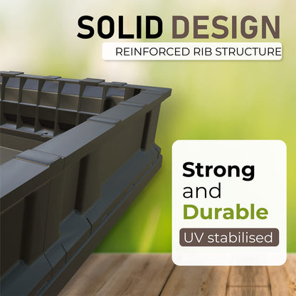 Vegepod - Raised Garden Bed - Self Watering Container Garden Kit with Protective Cover, Easily Elevated to Waist Height, 5 Years Warranty (Small)