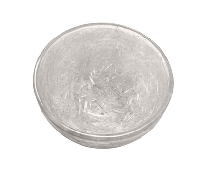 Amazing Gemstone Selenite Orgonite Orgone Crystal Gemstone Bowl - 3" Orgonite Selenite Crystal Bowl for Meditation, Crystals and Healing Stones Gift and Protection