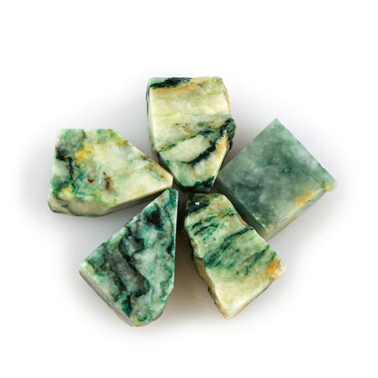 CRYSTALINES 5pcs Wholesale Natural Raw Dolomite Gemstone, Untreated Rough Stones, Bulk Loose Supplies-DIY Jewelry Making, Healing Crystals, Wire Wrapping, Gem Collection