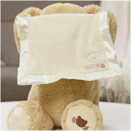 GUND Peek-A-Boo Teddy Bear Plush, Animated Stuffed Animal for Babies and Newborns, 11.5"