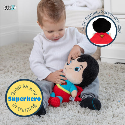 Kids Preferred WB DC Superman Cuteeze Extra Soft Plush Stuffed Superhero Toy for Baby and Toddler Boys and Girls – 12 Inch Size