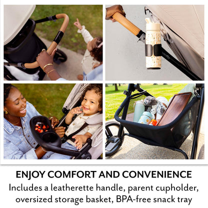 Evenflo Pivot NXT Travel System with LiteMax NXT Infant Car Seat (Silverado Gray)