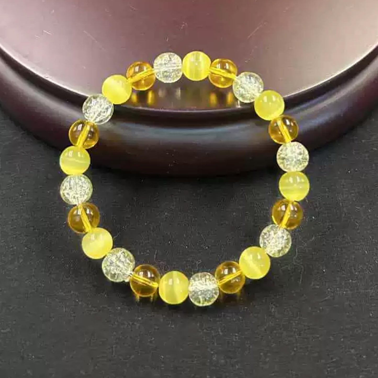 Long tiantian 3 PCS Money Bracelets Wealth Attraction for Women Green Jade Bracelet Feng Shui Bracelets Crystal Protection Jewelry Spiritual Gifts