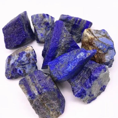 YOUNAIERZX 1LB Natural Afghanistan Lapis Lazuli Stone Rough Gemstone High Quality Raw Crystal for Spiritual Healing and Energy Work