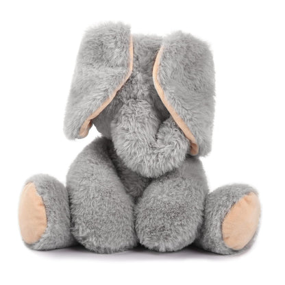 TCBunny Baby Elephant Bedtime Stuffed Animal Plush Toy 11", Kids, Aichie (Grey)