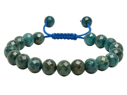 Amazing Gemstone Chrysocolla Bracelet for Women - Chakra Mens Bracelet Protection Crystals and Healing Stones - Blessing Bracelet Spiritual Meditation Gift Christmas Stocking