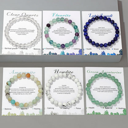 Amazonite Bracelet for Women 8mm Handmade Amazonite Crystal Bracelet Natural Stone Amazonite Beaded Bracelet Healing Bracelets Stretch Bead Bracelets Amazonite Jewelry for Women Men
