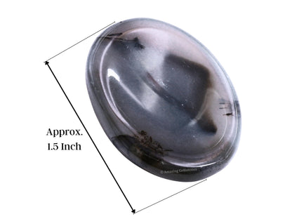 Amazing Gemstone Dendrite Agate Worry Stone Crystals and Healing Stones - Worry Stones for Stress Relief Gifts - Piedra Crystal Fidget for Meditation - Unique Stocking Stuffers and Birthday Gifts