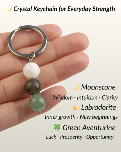 QianCannaor Crystals and Healing Stones Set for Anxiety, Relaxation Spiritual Crystals Gift for Meditation, Manifestation, Zen, Reiki, Fengshui (for Your Next Chapter)