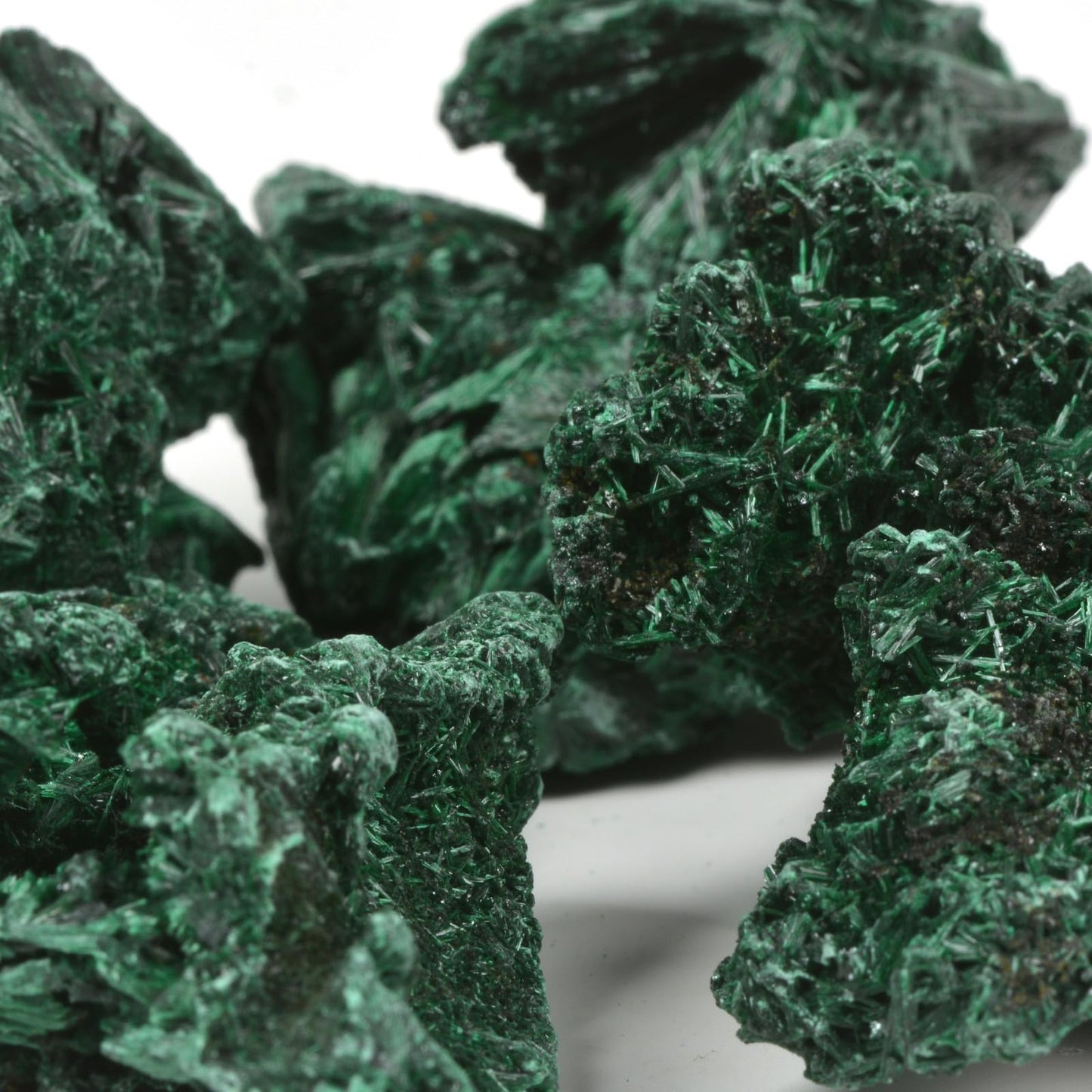 Justinstones 1/2LB Large Raw Drusy Malachite Natural Crystal Healing Stones Rock Collection