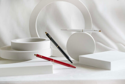 ワイスタジオ(Ystudio) Y-studio YS-STAT-26 Portable Ballpoint Pen, Gel Ink, White