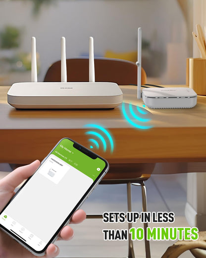 RAINPOINT Ethernet Gateway for WiFi Water Timer, Sprinkler Controller, Smart Hose Timer Valve, Drip Irrigation for Garden, Lawn, and Yard (Support WiFi & Ethernet Connection)