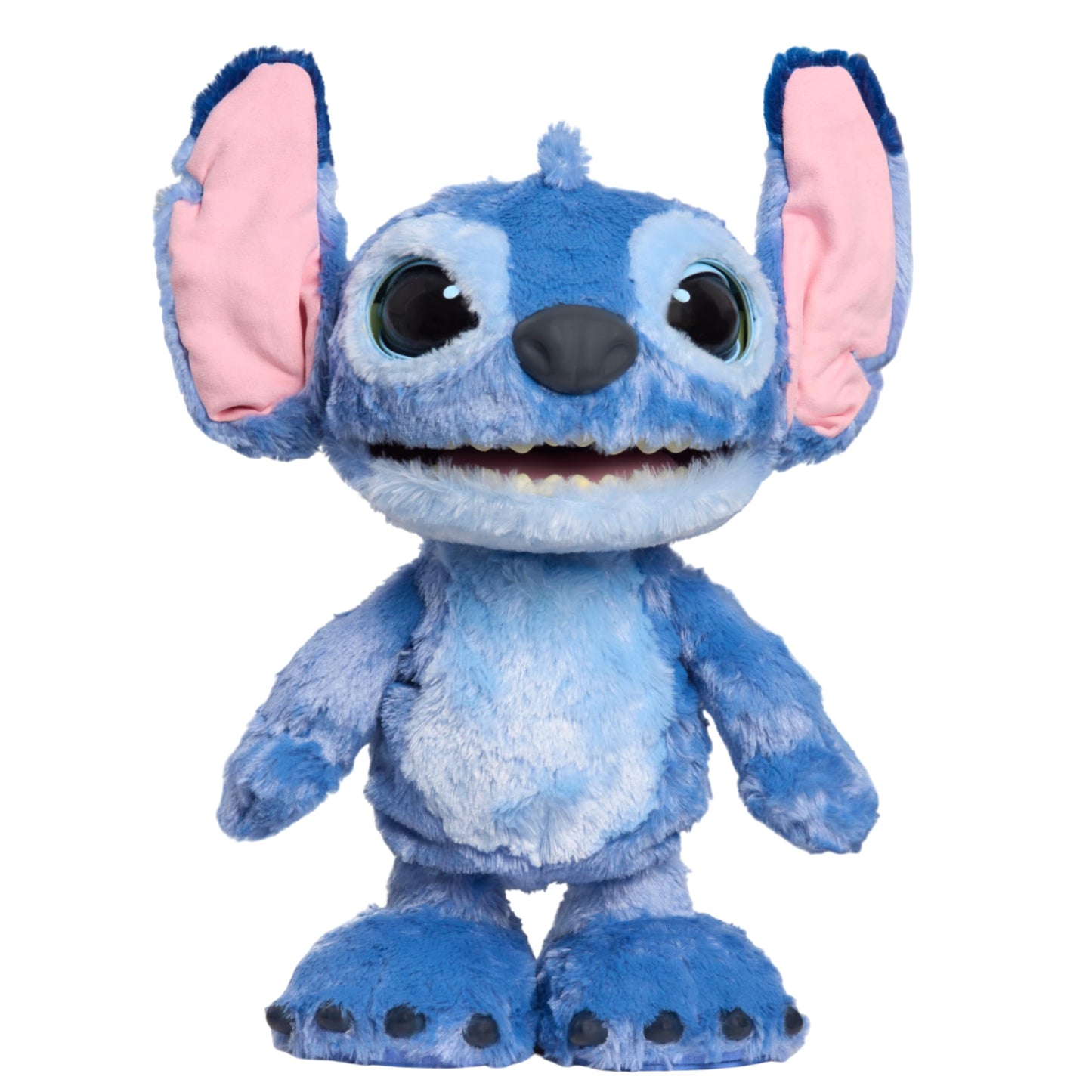 Disney Stitch Just Play Ultimate Interactive 17" Plush Toy, 100+ Sounds & Reactions, Inspired by Disney’s Live-Action Lilo & Stitch Film, New Movie Toy for Fans, Girls, Boys, Kids 3 and Up by