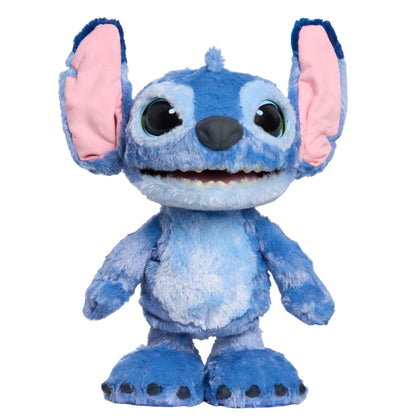 Disney Stitch Just Play Ultimate Interactive 17" Plush Toy, 100+ Sounds & Reactions, Inspired by Disney’s Live-Action Lilo & Stitch Film, New Movie Toy for Fans, Girls, Boys, Kids 3 and Up by