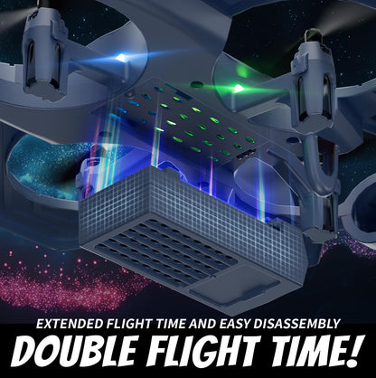 4DRC RC Planes Remote Control Airplanes with 3 Batteries, Foam Remote Control Planes for Kids Adults Beginners 4-7 8-12 12-16, Remote Control Helicopter Fighter Jet Drones for Kids Adults, 360° Flip
