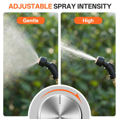 Maxlander Battery Powered Backpack Sprayer 4.2 Gallon, Electric Graden Sprayer Works with 2 x 20V 2.0Ah Battery, 90 PSI Adjustable Pressure Sprayer with 6 Spray Nozzles