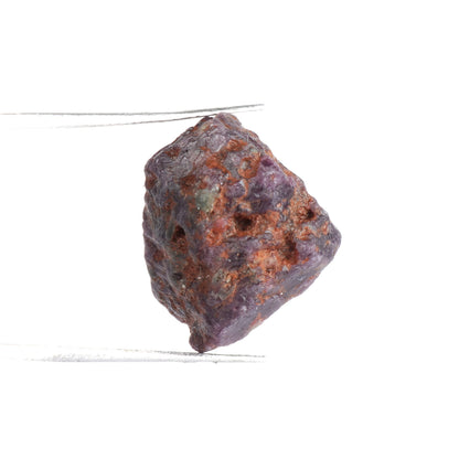 GEMHUB A Grade Natural Raw Rough Red Ruby 26.35 Ct Healing Crystal Rough Ruby Stone for Cabbing