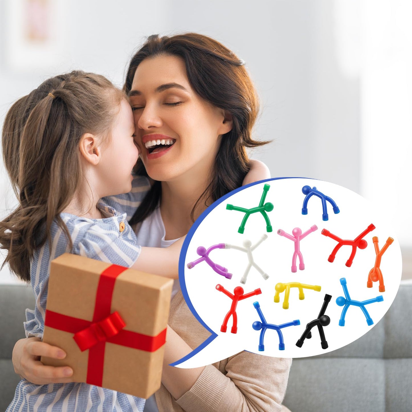 YOTNUS 36pcs Travel Magnetic Toys for Kids Toddlers: Portable & Durable for Airplane Road Trip Car Travel Games, Magnetic-People-Magnet-Men, Creativity & Educational, Fidget Toys for Classroom Office