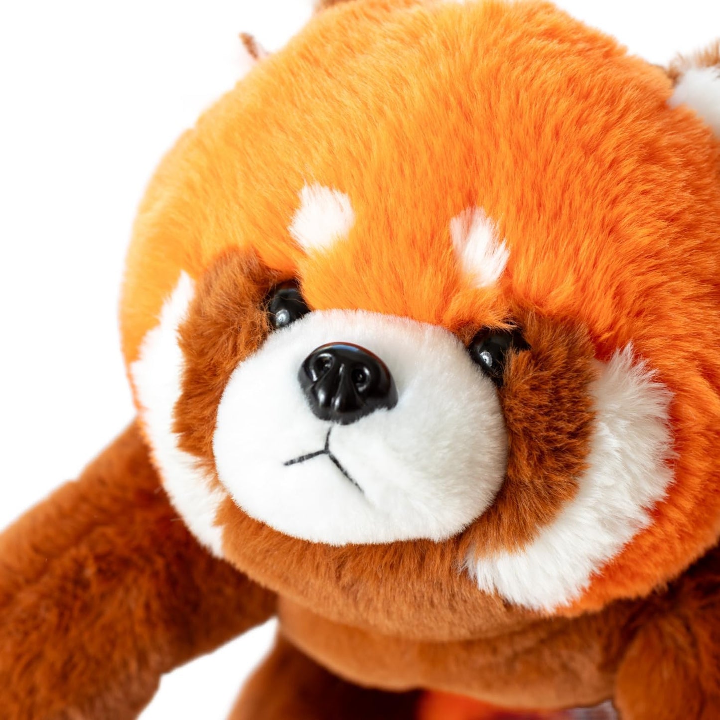 Lunapuer Snugglekid Red Panda Sensory Weighted Vibrating Pillow, Pressure Activated for Kids Adults, Weighted Plush Pillow – Soft Weighted Stuffed Animal, 11x20, Cuddly Plush Toy