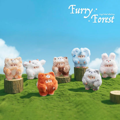 OHKU Giggle Monster Furry Forest Series Vinyl Plush Blind Box (Whole Set)
